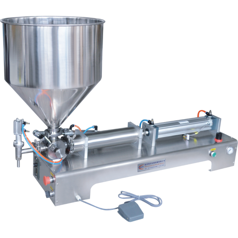 Horizontal Single Head Paste Filling Machine