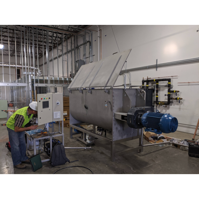 Stainless Steel Ribbon Blenders - Jacketed