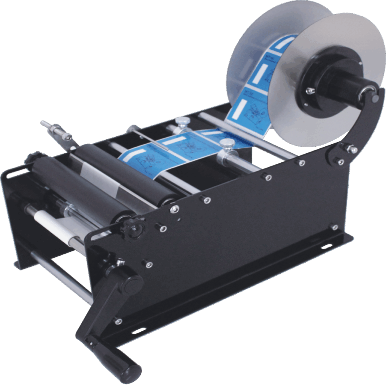 Manual labeling machine
