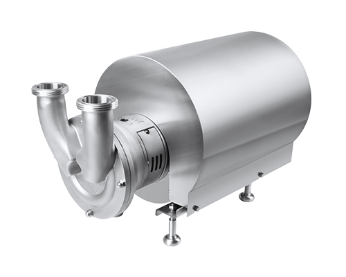 Alternative self-priming CIP pump configuration