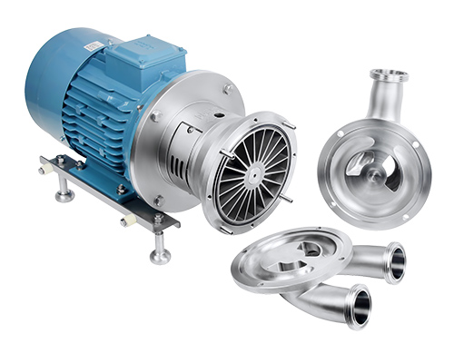 CIP pump alternative view