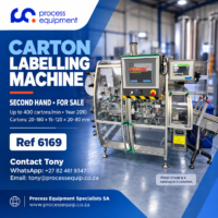 REF6169 - Carton Labelling Machine